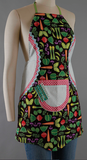 Womens apron: From the garden